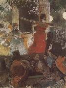 Edgar Degas The Concert in the cafe painting